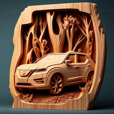 3D модель Nissan X Trail (STL)